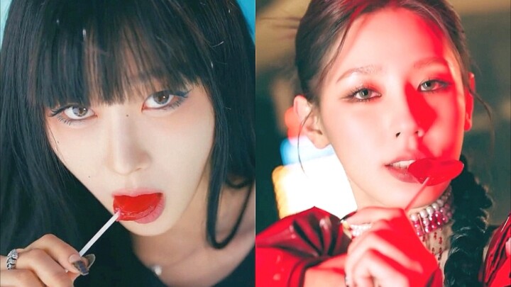An Incomplete Roundup of K-pop Girl Groups and Red Lollipops