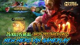 New Hero Yin Gameplay , Best Offlaner 2022 - Mobile Legends Bang Bang