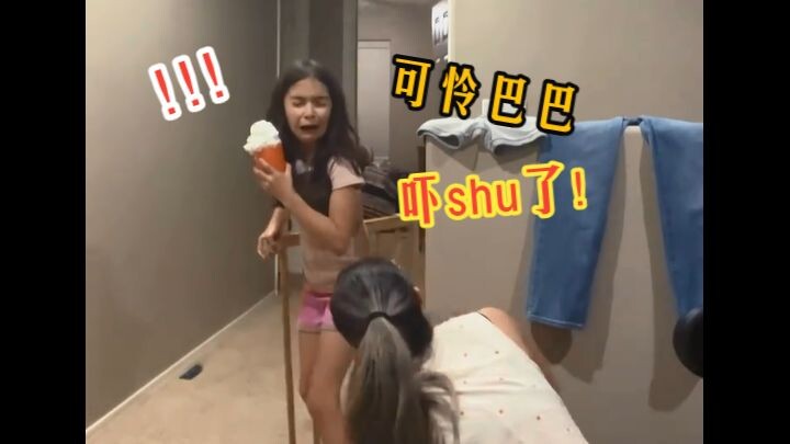 Cute baby gets scared—iconic moment every time! So unexpected 😰