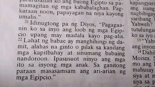 Pang Araw Araw na Talata.              Exodus 3:21-22