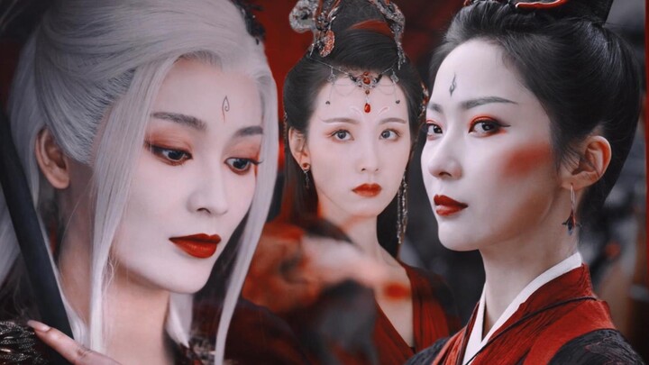 What a badass female villain!! These three teaming up will be absolutely awesome | Peerless Dancer, 