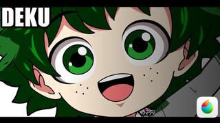 Midoria Izuku Atau Deku Dari Anime My Hero Academia