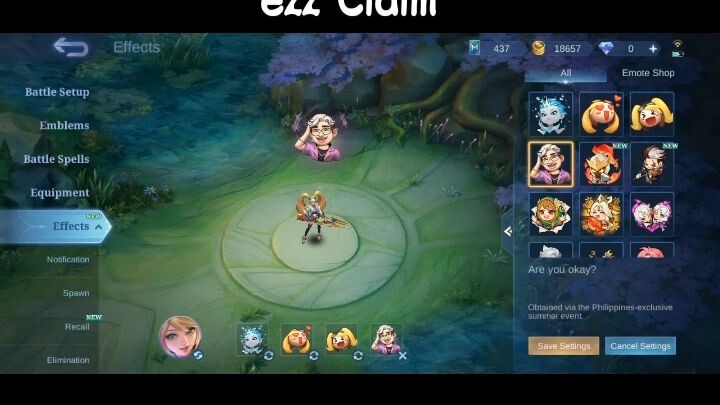 Gosto nyo ba Ng lebring emote Ni Fuego Gaming             #mlbb Link!