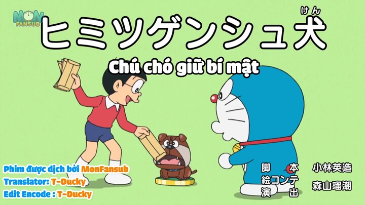 Doraemon VIET SUP Tập 742 Chú Chó Giữ Bí Mật Thành Trình Viên Nan Giọt Nước