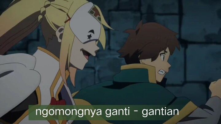 #KompetisiKreasiUnggahan4, blonde ma iblia topeng ngomong ganti - gantian