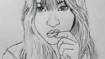 My Drawing my friend Maryjane