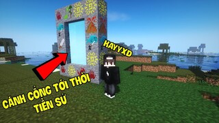 CHẾ TẠO THÀNH CÔNG CÁNH CỔNG TỚI THẾ GIỚI TIỀN SỬ ĐẦY NGUY HIỂM TRONG MINECRAFT