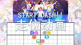 【Lovelive!】START:DASH!! 走位动画