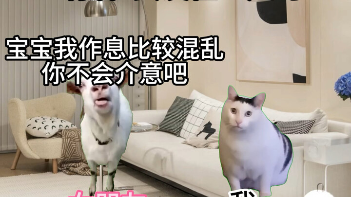 When I lived with my girlfriend