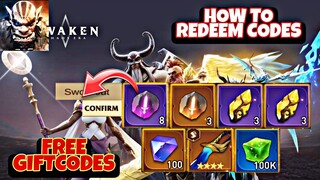 Awaken Chaos Era Global All Giftcodes - How to Redeem Codes || Awaken Chaos Era Free 9 Codes