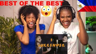 FIRST TIME HEARING JESSICA VILLARUBIN ✘ KATRINA VELARDE  - I SURRENDER (Celine Dion Cover) REACTION!