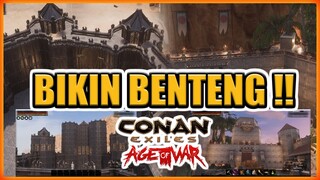 BIKIN BENTENG MEGAH DI SERVER 1965 CONAN EXILES INDONESIA