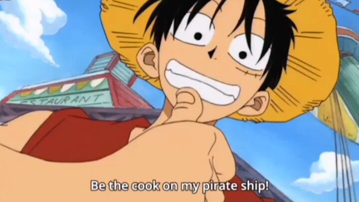 How did Luffy meet his crew