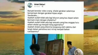 hai kawan jangan membuat sholat JD lelucon mu