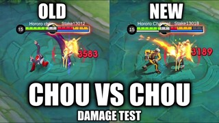 CHOU PHYSICAL PEN VS NEW CHOU DEF REDUCTION