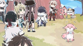 [Weak-hearted True Lord] Varessa: Lining up for a photo? ! ! Son of God: So cool!