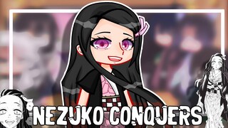 💗💫 Hashira's react to Nezuko conquers the sun ||Demon Slayer||