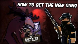 How To Get All Of The 2022 Halloween Guns In The Wild West - Roblox Wild West 2022 Halloween Update!