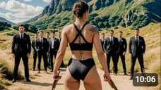 Seeing Her Husband Shot Deαd by Mafia,This Woman, as a Trained Army Officer,