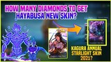 How Many Diamonds To Get Hayabusa New Epic Skin? Kagura Annual Starlight Skin 2021? Revealed | MLBB