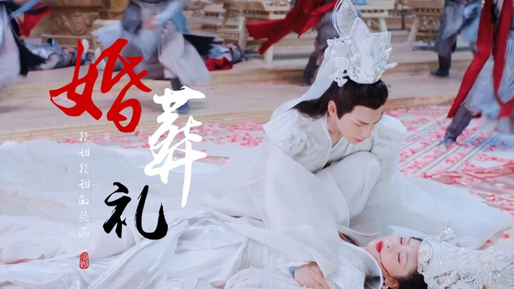 It is this drama that changed the fairy tale wedding dress to white, but the people who copied it do
