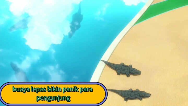 #KompetisiKreasiUnggahan7, tiba - tiba ada buaya di kolam renang