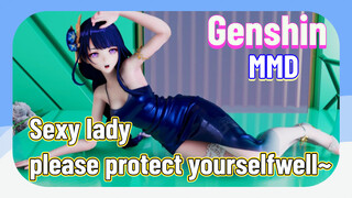 [Genshin  MMD]  Sexy lady, please protect yourselfwell~