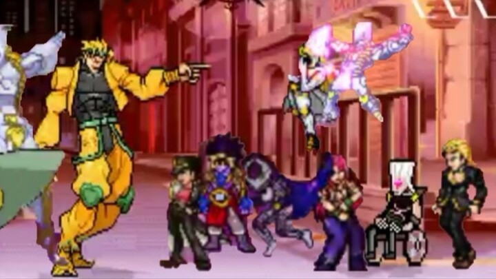 【MUGEN】Who wins and who loses? Destiny DIO vs. All Requiem