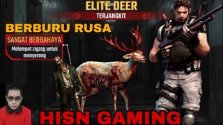 game zombie fire 3D.  berburu rusa zombie dan wolf