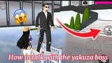 TUTORIAL HOW TO TALK WITH THE YAKUZA BOSS IN SAKURA SCHOOL SIMULATOR
