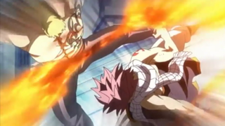 Natsu vs Laxus - Fairy tail