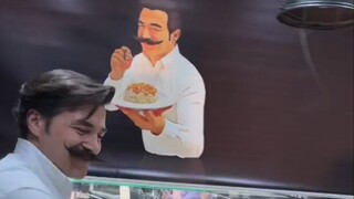 أرز باللحم البقري والبازلاء