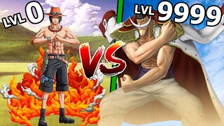 ONE PIECE SONG ĐẤU - ACE Hỏa Quyền Đánh Bại Bố Già Râu Trắng WhiteBear - Đảo Hải Tặc Luffy Mũ Rơm