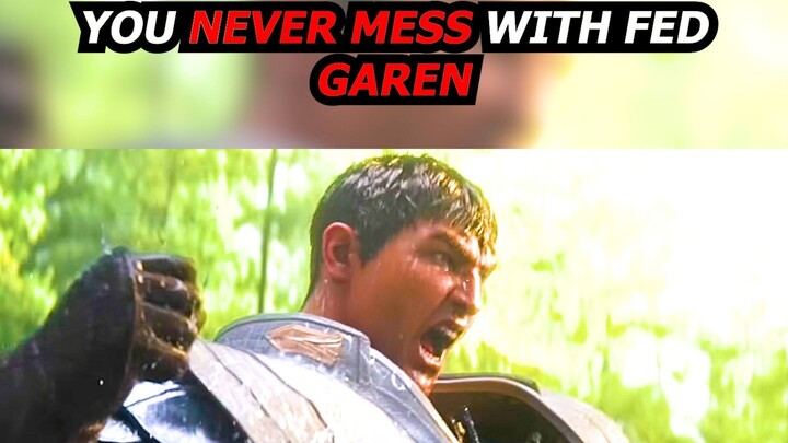 The budget for this cinematic was higher than the IQ of every Garen main combined