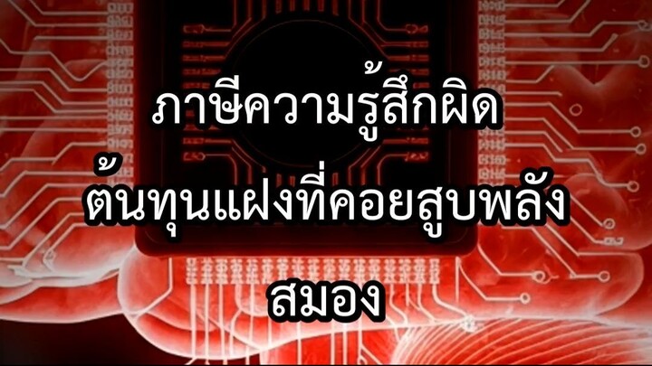 ภาษีความรู้สึกผิด ต้นทุนแฝงที่คอยสูบพลังสมอง