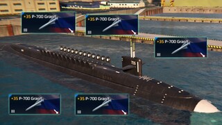 Modern Warships: USS OHIO with 5 Granit Missile is overpowered.