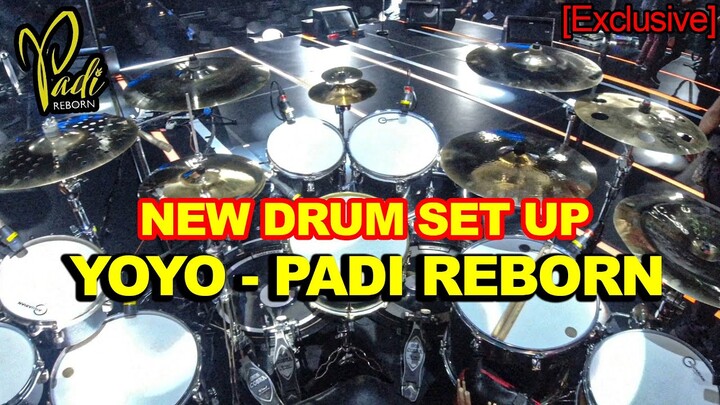 GREBEK SET UP DRUM BARU "YOYO PADI Reborn" MEGAH BANGET !! [Exclusive review]