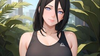 TANTE HANABI SUKA YANG KERAS