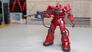 [กรรมการตอบ] GTO Xia Zaku สุดสวย! โมเดลการป้องกันที่ยอดเยี่ยม! HGGTO MS-06S Char's Zaku II Red Comet