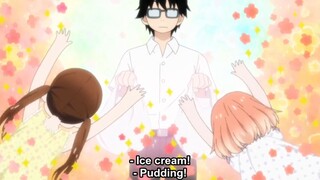 Momo is so happy to see Rei