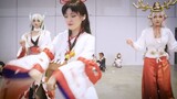 [Onmyoji cos] Ping'anjing Square Dance Brigade was shocked at the scene! please att out your wife