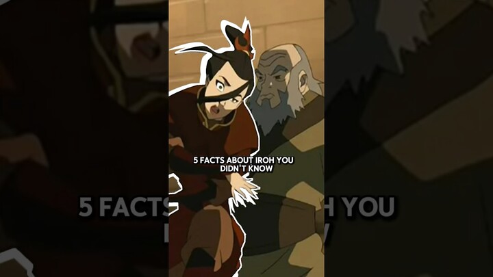 5 facts about Iroh you missed #avatar #avatarthelastairbender