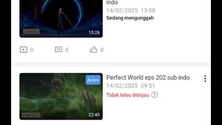Perfect world eps 202 Up di tlegram Osaku_Donghua, kena TD🙃