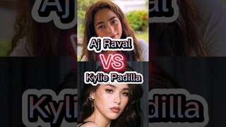 Aj Raval VS Kylie Padilla | Filipina Beauty Comparison Movies Edition  #shorts