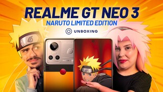 A Realme caprichou no CELULAR DO NARUTO (Realme GT Neo 3)