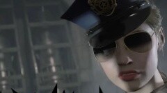 Di Resident Evil 2, kami menemukan sejumlah kecil jaringan manusia di tumpukan selongsong cangkang