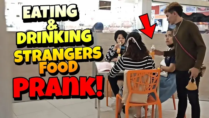 Eating & Drinking Strangers Food Public Prank | Philippines 🇵🇭 (Koys Ajay Vlogs)