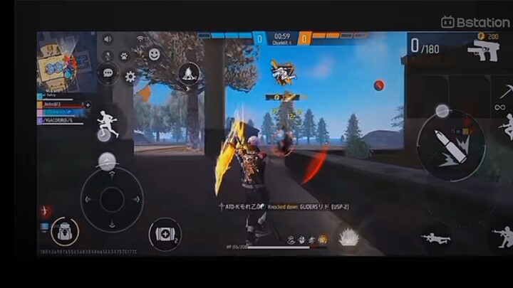 free fire gameplay