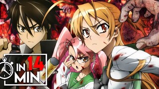 HIGHSCHOOL OF THE DEAD IN 14 MINUTEN