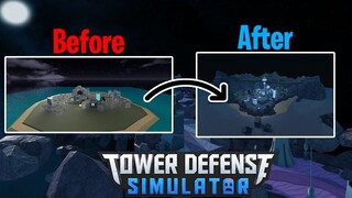 Before & After Maps in TDS | Tower Defense Simulator | ROBLOX